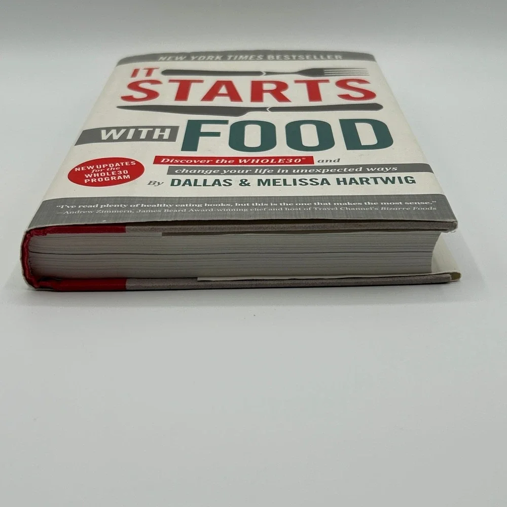 It Starts With Food Whole30 Dallas Melissa Hartwig Hardcover Health Diet Book